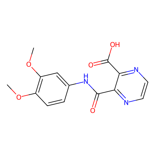 <em>3</em>-((<em>3</em>,4-二<em>甲</em>氧基苯基)<em>氨基</em><em>甲</em><em>酰</em><em>基</em>)吡嗪-<em>2</em>-<em>羧酸</em>，685117-25-3，97%