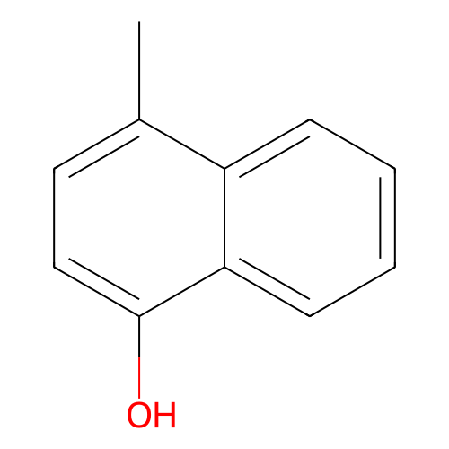 4-甲基-<em>1</em>-萘酚，10240-08-1，97%