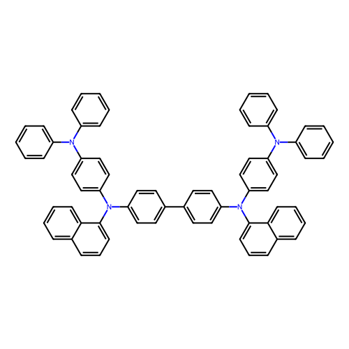 N,N'-双[<em>4</em>-(二苯基<em>氨基</em>)苯基]-N,N'-二(1-萘基)<em>联苯胺</em>，910058-11-6，>98.0%(HPLC)