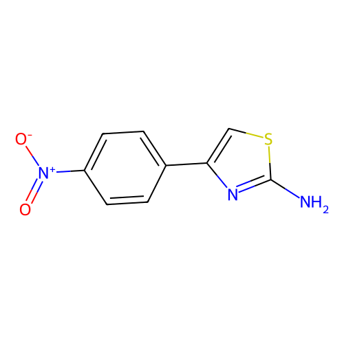 4-(4-硝基苯基)-1,3-噻唑-2-胺，2104-<em>09-8，96</em>%