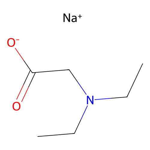 <em>N</em>,<em>N</em>-二<em>乙基</em><em>甘氨酸</em>钠，5426-55-<em>1</em>，>97.0%(T)