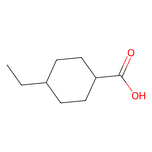 4-乙基环己烷甲酸，91328-77-7，>98.0%(GC),<em>顺反异构体</em><em>混合物</em>