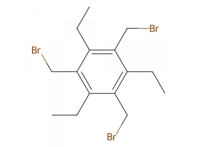 1,3,5-三(溴甲基)-2,4,6-三乙基苯，181058-08-2，95% (HPLC)