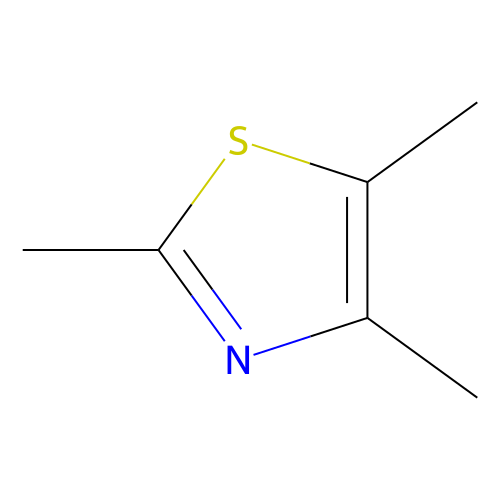 <em>2,4</em>,5-三甲基噻唑，13623-11-5，>97.0%(GC)