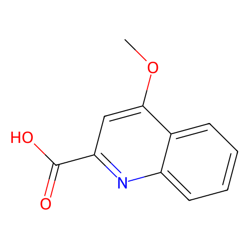 4-甲氧基<em>喹啉</em>-2-<em>羧酸</em>，15733-83-2，97%