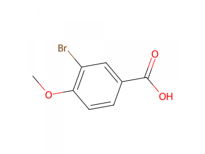 3-溴-4-甲氧基苯甲酸，99-58-1，>98.0%(HPLC)