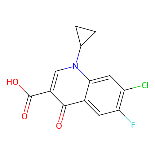 7-氯-<em>1</em>-<em>环</em>丙基-6-氟-<em>1</em>,4-<em>二</em><em>氢</em>-<em>4</em>-<em>氧</em>代喹啉-3-羧酸，86393-33-<em>1</em>，≥98.0%(HPLC)