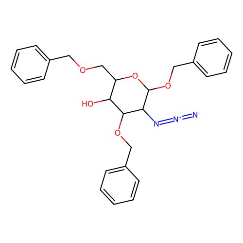 苄基 2-叠氮基-3,6-二-O-苄基-2-脱氧-β-<em>D</em>-<em>吡</em><em>喃</em><em>葡萄糖苷</em>，342640-42-0，≥95%