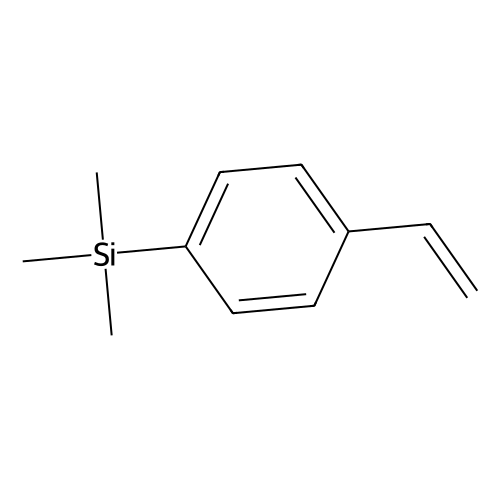 三甲基(4-<em>乙烯基</em>苯基)硅烷 (含稳定剂TBC)，1009-43-4，95%