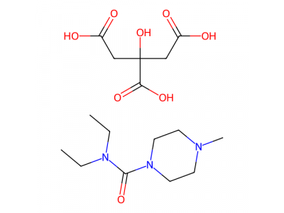乙胺嗪柠檬酸盐，1642-54-2，≥98.0%(T)