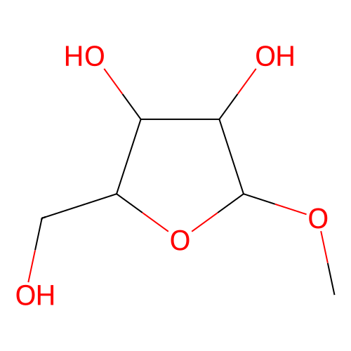 甲基-β-D-呋喃<em>核糖</em>苷，7473-45-2，>97.0%(HPLC)
