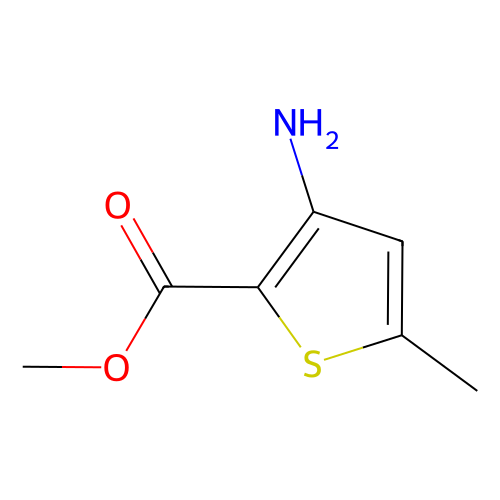 <em>3</em>-氨基-5-甲基噻吩-<em>2</em>-羧酸甲酯，76575-71-8，98%