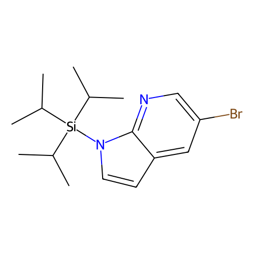 <em>5</em>-溴-1-[三(丙烷-2-基)<em>甲</em>硅烷基]-1H-吡咯并[2,3-<em>b</em>]吡啶，858116-<em>66</em>-2，95%