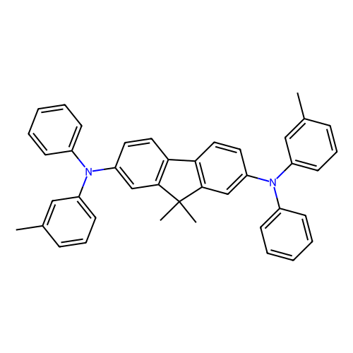 <em>9</em>,9-<em>二甲基</em>-<em>2</em>,7-双[N-(间甲<em>苯基</em>)苯胺]芴，143886-11-7，98%