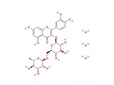 (+)-芦丁 三水合物，250249-75-3，≥97%