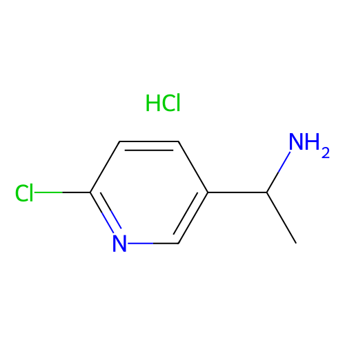 1-(6-<em>氯</em><em>吡啶</em>-<em>3</em>-基)乙胺<em>盐酸盐</em>，1955499-39-4，98%