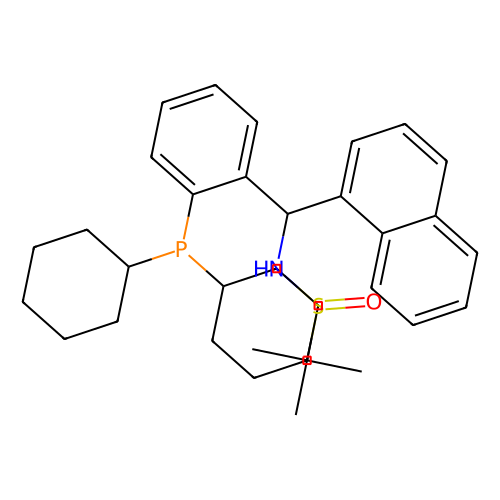 [<em>S</em>(R)]-N-[(<em>S</em>)-2-(二环己<em>基</em>膦)苯基]-<em>1</em>-<em>萘</em><em>基</em>甲基]-2-叔丁基亚磺酰胺，2241598-30-9，≥95%