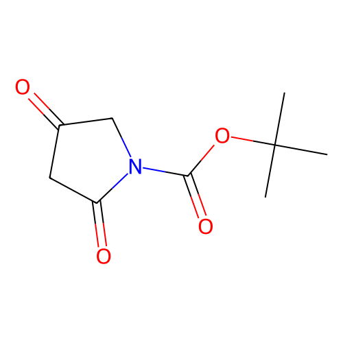 <em>1-Boc</em>-<em>吡咯烷</em>-<em>2</em>,4-二酮，182352-59-6，95%