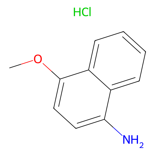 4-<em>甲</em>氧基萘-1-<em>胺</em><em>盐酸盐</em>，92599-05-8，97%