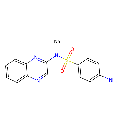 <em>磺胺</em>喹喔啉<em>钠盐</em>，967-80-6，2mM in DMSO