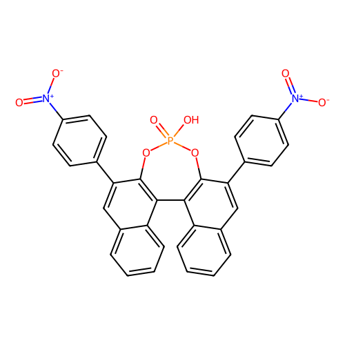 (S)-3,3-双(<em>4</em>-硝基<em>苯基</em>)-1,1-<em>联</em>萘酚膦酸酯，878111-16-1，98%