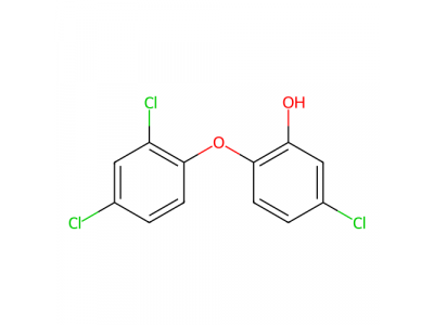 5-氯-2-(2,4-二氯苯氧基)苯酚，3380-34-5，97%