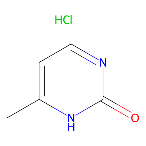 <em>2</em>-羟基-<em>4</em>-甲基嘧啶盐酸盐，5348-51-6，98%