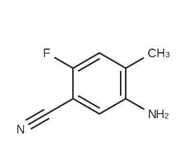 <em>5</em>-氨基-2-氟-<em>4</em>-甲基苯腈，1426136-<em>04</em>-0，97%