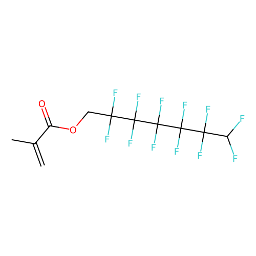 甲基丙烯酸<em>2,2,3,3,4,4,5,5,6,6</em>,7,7-十二氟庚酯 (含稳定剂TBC)，2261-99-<em>6</em>，>97.0%(GC)