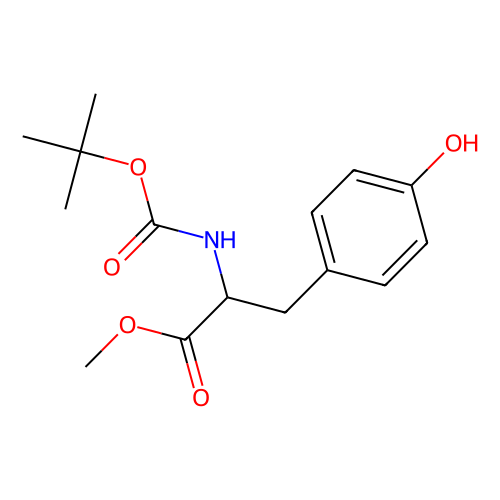 丁氧羰基-<em>D</em>-<em>酪氨酸</em>-甲氧基酯，76757-90-9，97%