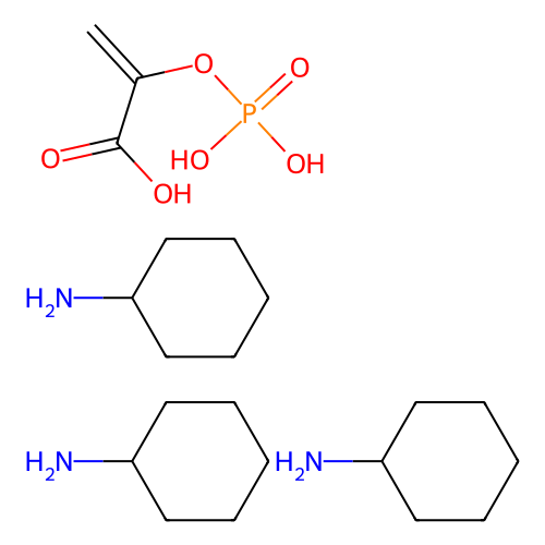<em>磷酸</em>烯醇<em>丙酮</em>酸<em>三</em>（环己基铵）盐，35556-70-8，98%