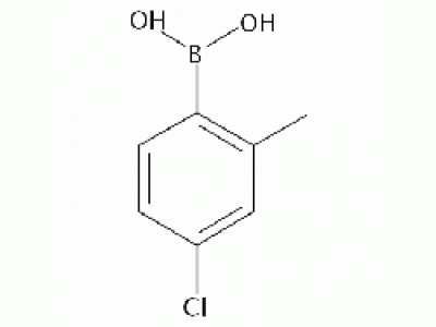 4-氯-2-甲基苯硼酸(含有数量不等的酸酐)