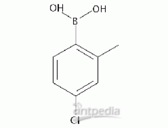 4-氯-2-甲基苯硼酸(含有数量不等的酸酐)