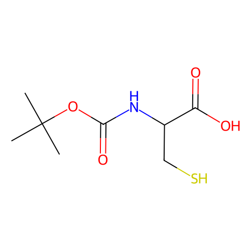 N-BOC-<em>L</em>-半胱氨酸，20887-<em>95</em>-0，≥<em>95</em>%