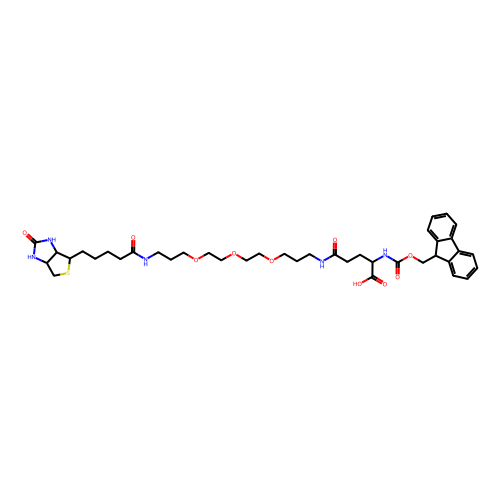 芴甲氧羰基-谷氨酰胺酸(<em>生物素</em>基-聚乙<em>二</em>醇)，817169-73-6，95%