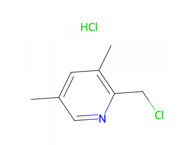3,5-二甲基-2-氯甲基吡啶盐酸盐，73590-93-9，97%