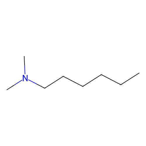 <em>N</em>,<em>N</em>-二甲基己胺，4385-04-0，98%