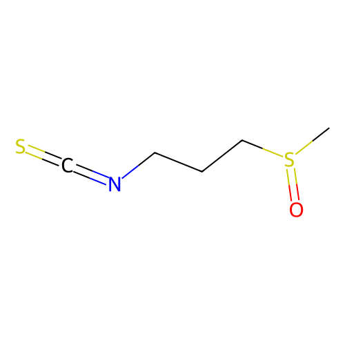3-<em>甲基</em><em>亚</em>磺酰丙基异硫氰酸酯，505-44-2，≥98%