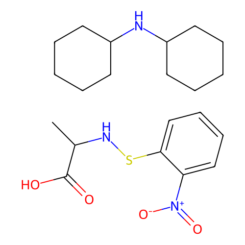 N-2-硝基苯亚磺酰基-<em>L</em>-<em>丙氨酸</em>双<em>环</em>己铵盐，7675-46-9，>98.0%(HPLC)