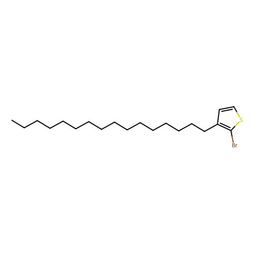 2-溴-<em>3</em>-十六烷基噻吩，827343-08-8，96%