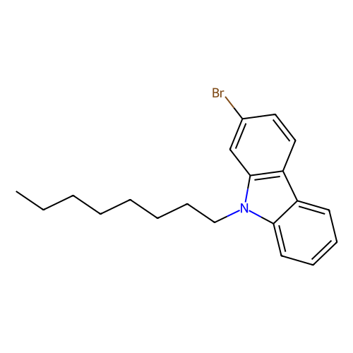 2-溴-9-<em>n</em>-辛基-9H-<em>咔唑</em>，1356465-23-0，98%