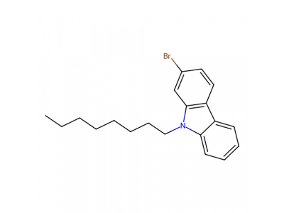 2-溴-9-n-辛基-9H-咔唑，1356465-23-0，98%