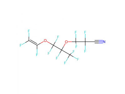 2,2,3,3-四氟-3-[[1,1,1,2,3,3-六氟-3-[(1,2,2-三氟乙烯基)氧基]丙烷-2-基]氧基]丙腈，69804-19-9，93%