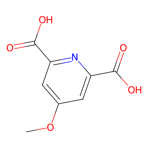 4-甲氧基<em>吡啶</em>-<em>2</em>,6-<em>二羧酸</em>，52062-26-7，95%