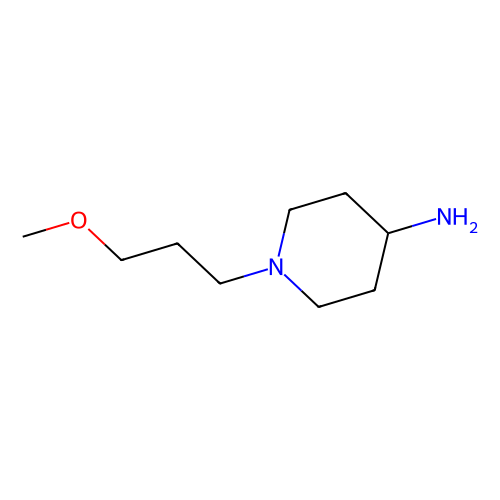1-(<em>3</em>-甲氧基<em>丙基</em>)-<em>4</em>-<em>哌啶</em>胺，179474-79-4，97%