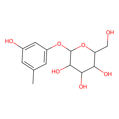 <em>苔</em>黑酚葡萄糖苷，21082-33-7，≥98%