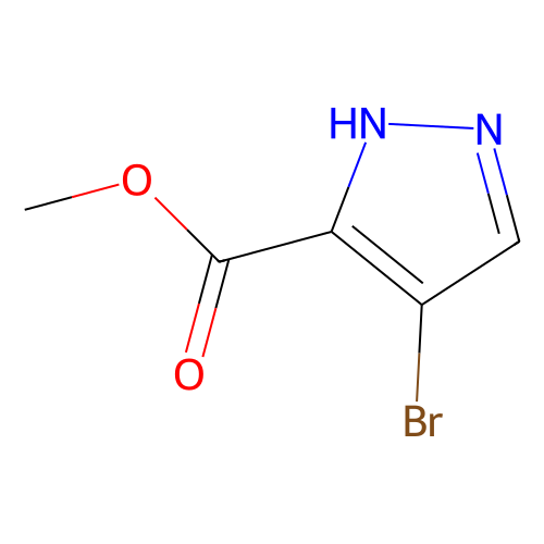 <em>4</em>-溴-1H-吡唑-3-甲酸<em>甲</em><em>酯</em>，81190-<em>89</em>-8，98%