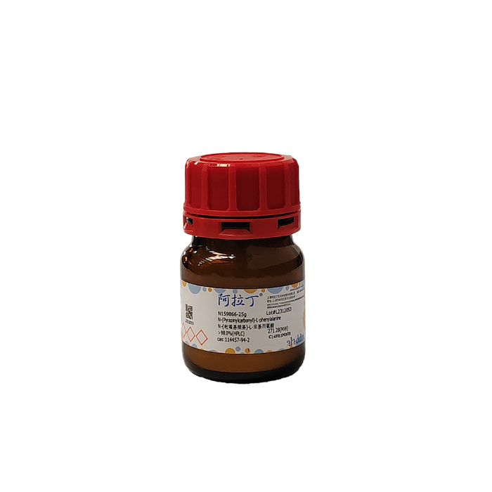 N-(吡嗪<em>基</em>羰基)-<em>L</em>-苯基<em>丙氨酸</em>，114457-94-<em>2</em>，>98.0%(HPLC)