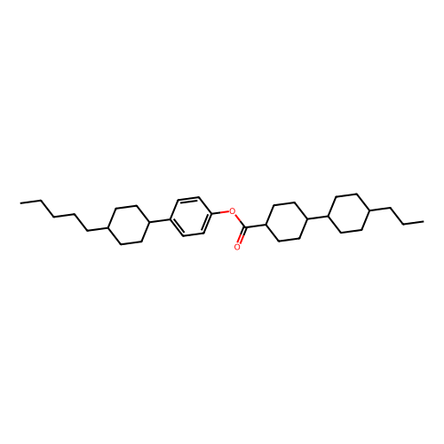 4-(反-4-<em>戊基</em>环己基)苯基(反,反)-4'-丙基-[1,1'-双(<em>环己烷</em>)]-4-羧酸酯，131790-57-3，98%
