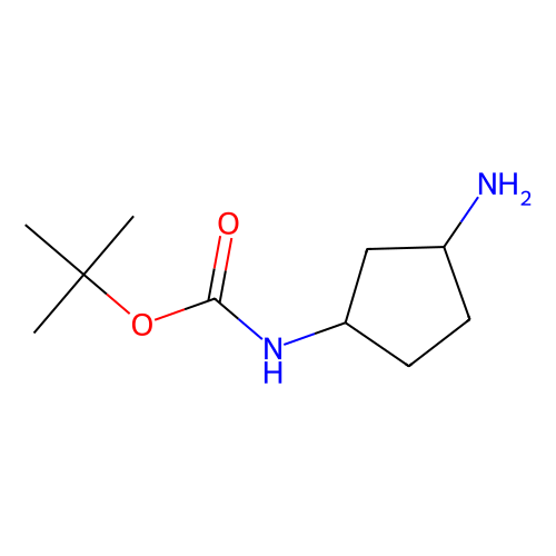 ((1S,3S)-3-氨基<em>环</em><em>戊基</em>)氨基甲酸叔丁酯，645400-44-8，97%